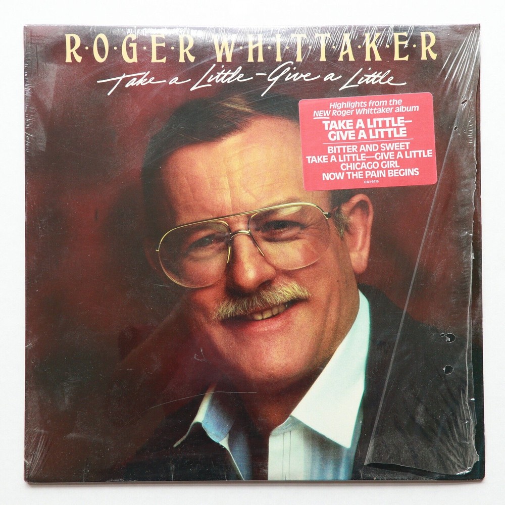 Roger Whittaker – Take A Little - Give A Little 12" Vinyl LP NFL1-8047